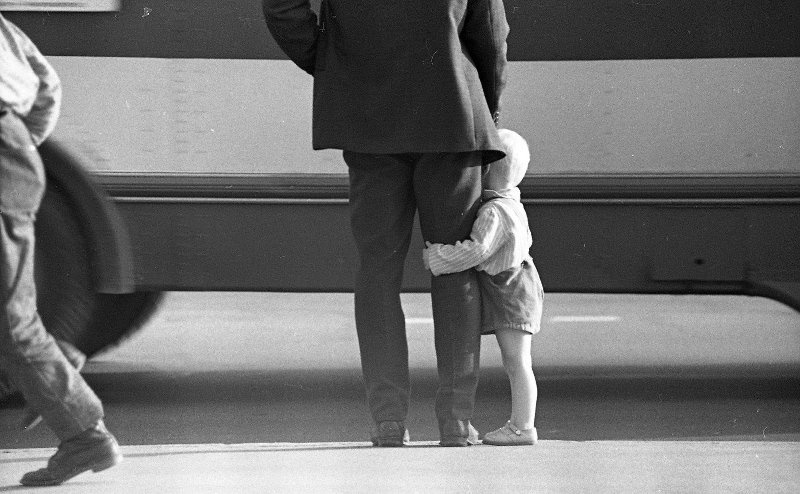 Отец и сын, 1960 год, г. Москва