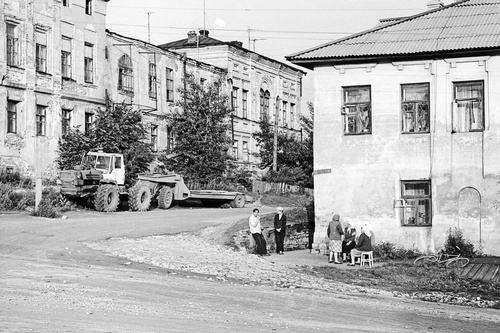 Посиделки после рабочего дня, июль 1978, Рязанская обл., г. Касимов