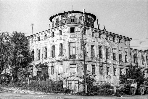 Старинный запущенный дом, июль 1978, Рязанская обл., г. Касимов