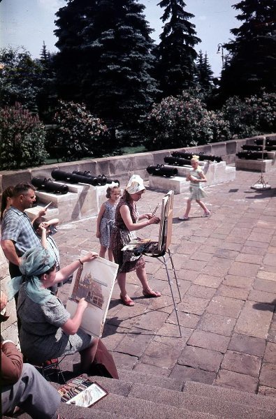 Художники в Московском Кремле, 1967 - 1973, г. Москва