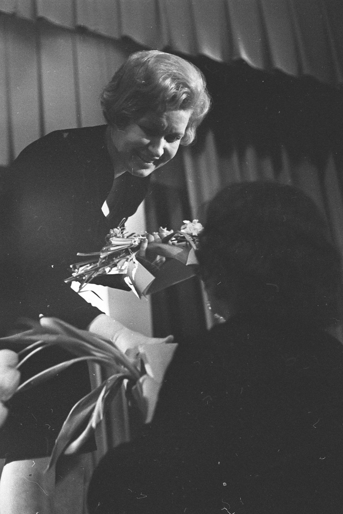 Фото "Поэтесса Ария Элксне. Творческий вечер в Риге", 19 февраля 1974 ...