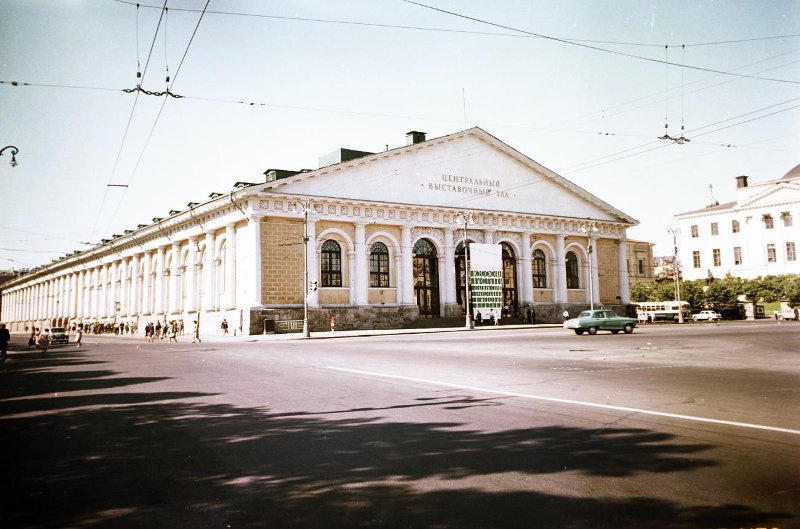 Центральный выставочный зал «Манеж», 1962 год, г. Москва. Выставка «Центральный Манеж» с этой фотографией.&nbsp;