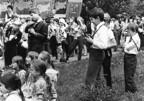 На дне медика фотографы из фотокружка, 1984 - 1987, Московская обл., Клинский р-н