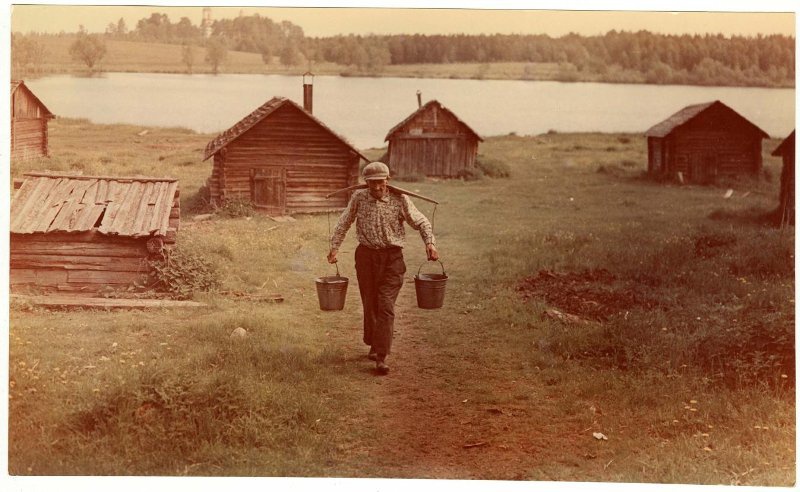 Без названия, июнь 1973, Вологодская обл.