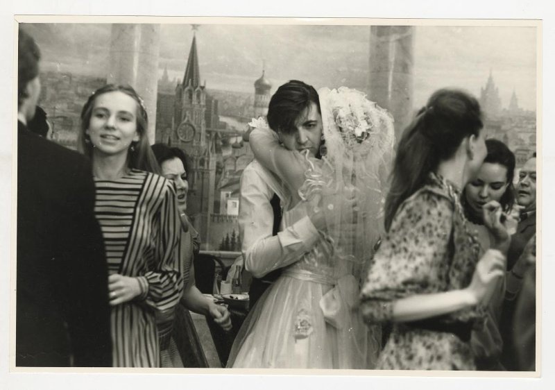 На съемках фильма «В городе Сочи темные ночи», 1989 год