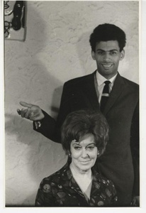 Любовь Орлова и Джеймс Паттерсон, 1967 год, Московская обл., пос. Внуково. Выставка «Темнокожие в СССР» с этой фотографией.