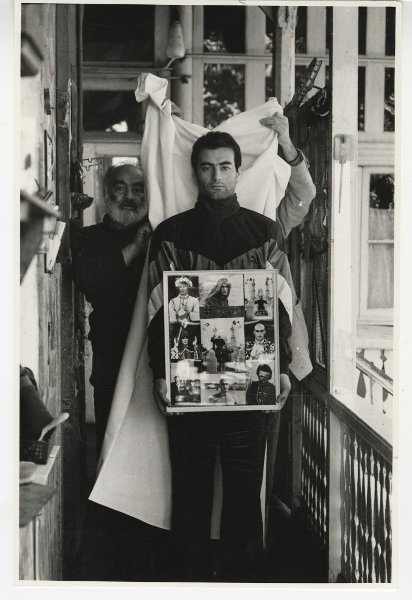 Фото "Сергей Параджанов и Юрий Мгоян", 1988 год, Грузинская ССР, г ...