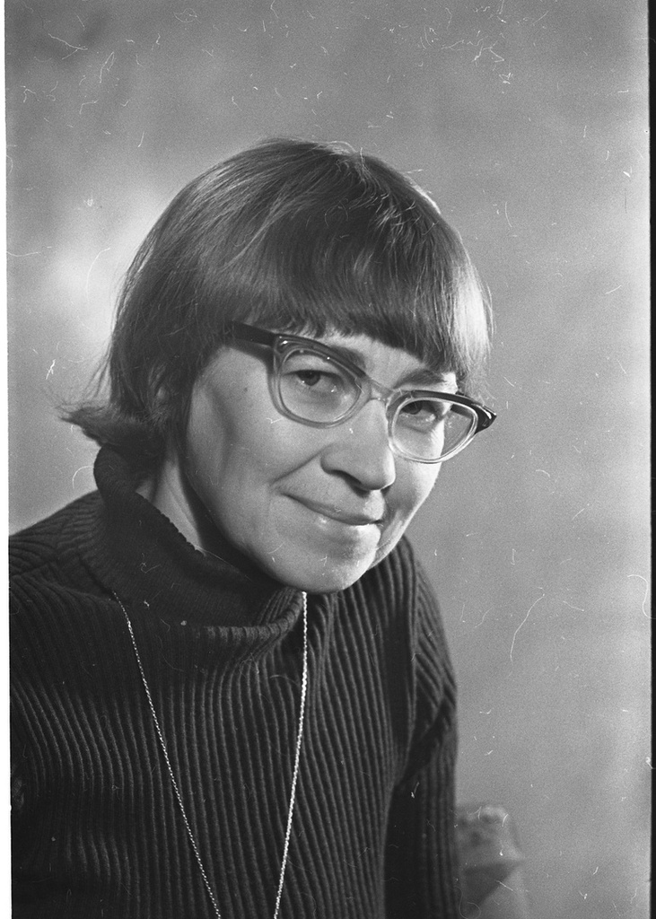 Фото "Писательница Айно Первик", 2 ноября 1977 - История России в ...