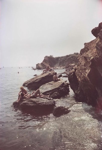 На морском берегу, 1962 - 1964, Украинская ССР, г. Одесса