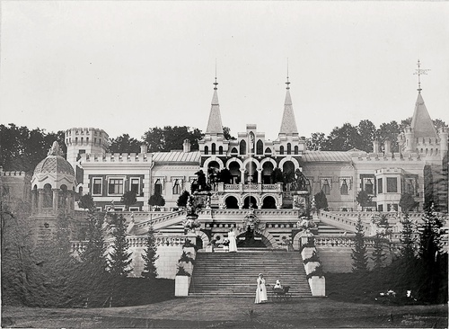 Дворец барона фон Дервиза в Кирицах, 1892 - 1900, Рязанская губ, с. Кирицы