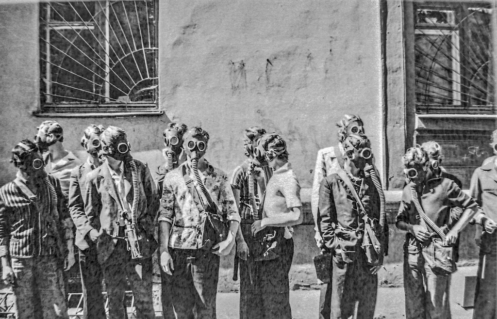 Фото "Урок Начальной военной подготовки. Куйбышевский металлургический ...