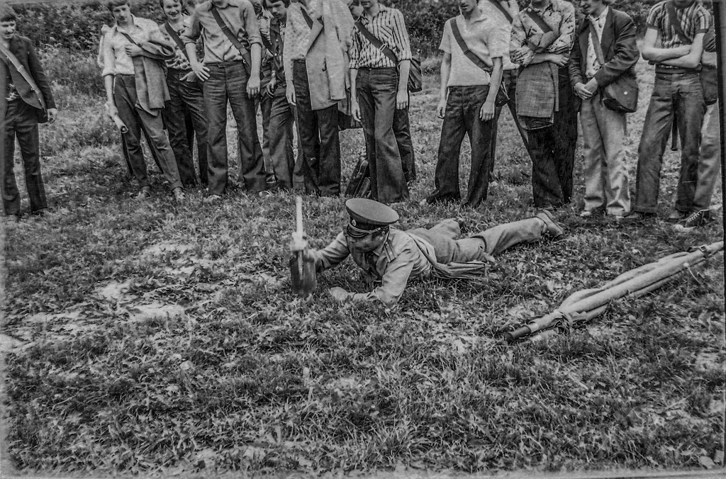 Фото "Урок Начальной военной подготовки. Куйбышевский металлургический ...