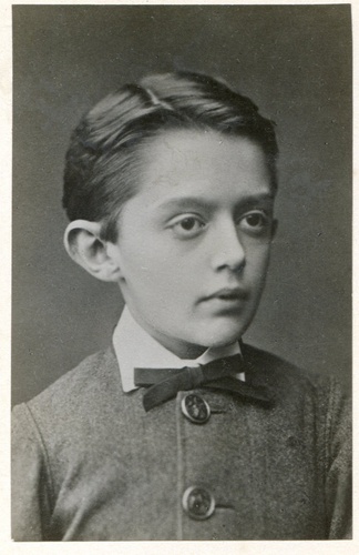 Альфонс Вормс в детстве, 1872 - 1873, г. Тула