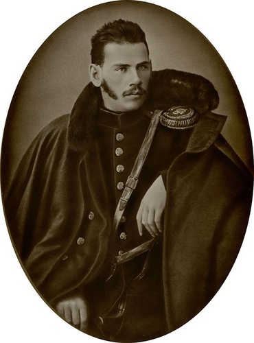 Лев Толстой – прапорщик, 1854 год, г. Москва
