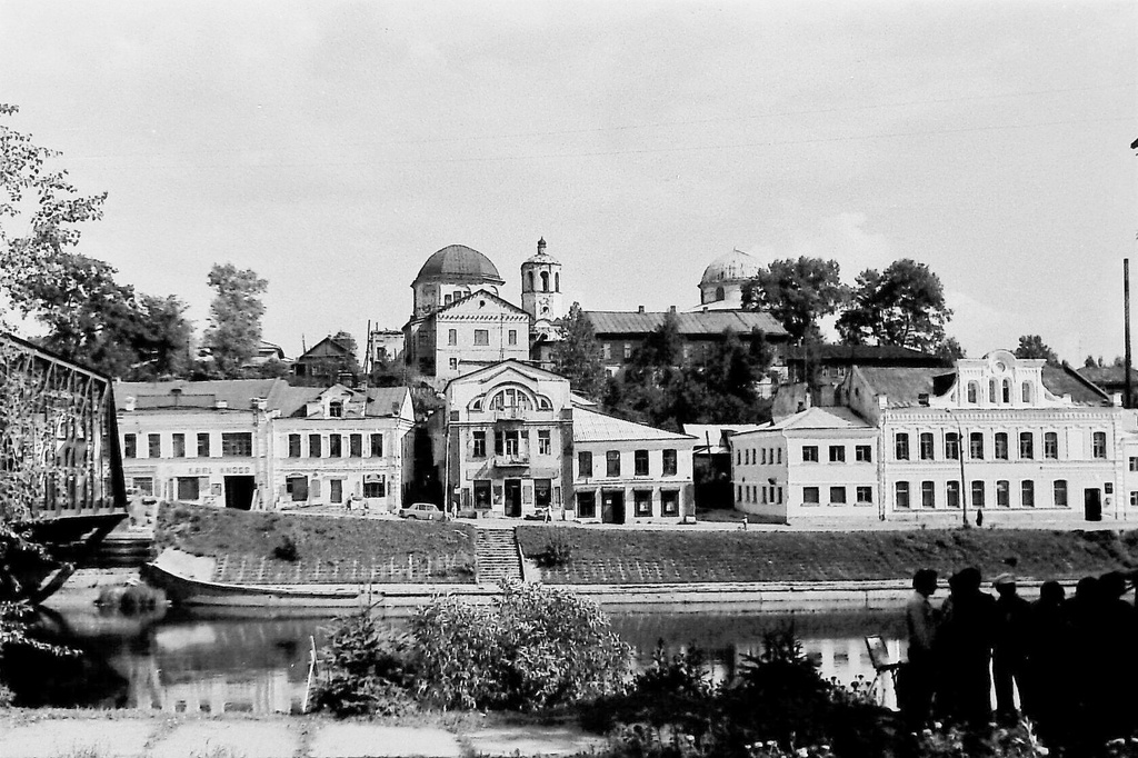 Тверецкая набережная, 1986 год, Тверская обл., г. Торжок