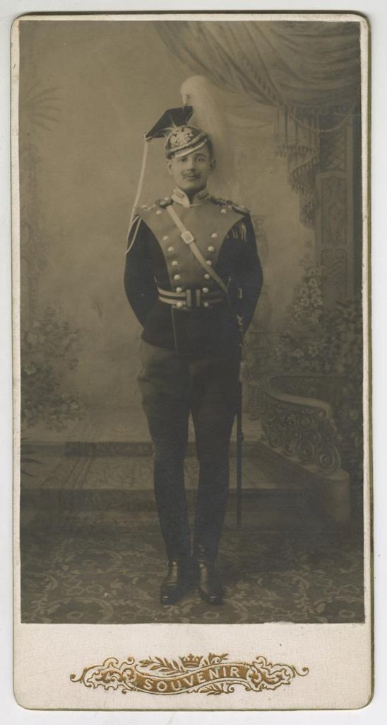 Портрет юнкера Елисаветградского кавалерийского училища, 1909 - 1913