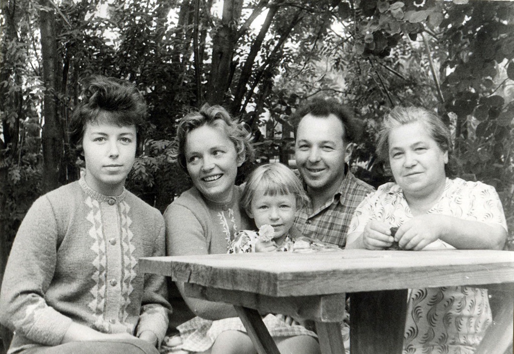 Фото \"На даче в Перхушково\", 1961 год, Московская обл., дер. Перхушково ...