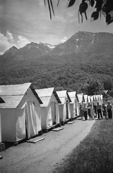 Палаточный лагерь в горах, 1957 - 1958, Кавказ