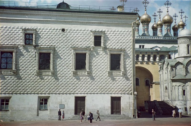Московский Кремль. Грановитая палата, 1960-е, г. Москва. Видео «Большой Кремлевский. Дворцы, палаты, терема» с этой фотографией.&nbsp;