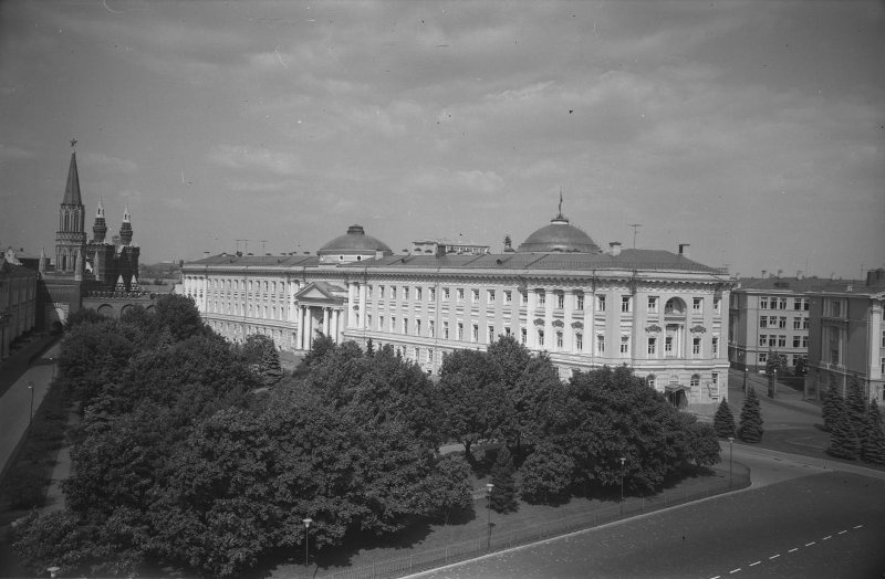 Московский Кремль. Сенатский дворец, 1960-е, г. Москва