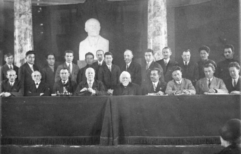 Фото "Заседание комиссии СОПСа в Большом зале АН СССР", 1921 - 1923, г ...