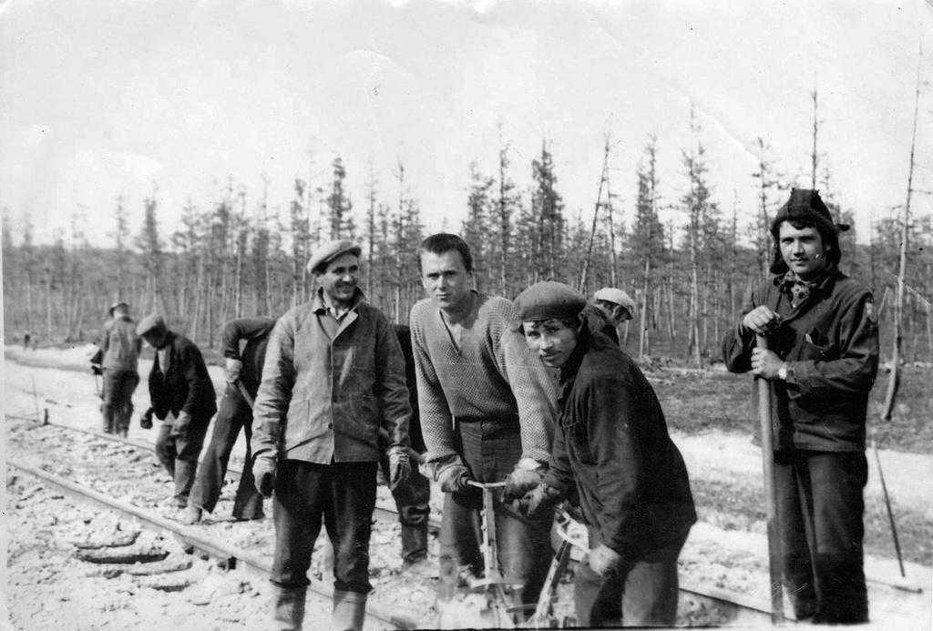 Фото \"Строители БАМа\", 1973 - 1975, Амурская обл., Тындинский р-н, пос ...