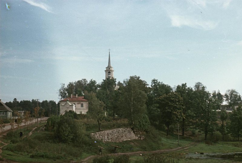 Пушкинские Горы. Святогорский монастырь, 1954 год, Псковская обл., Пушкиногорский р-н, пос. Пушкинские Горы