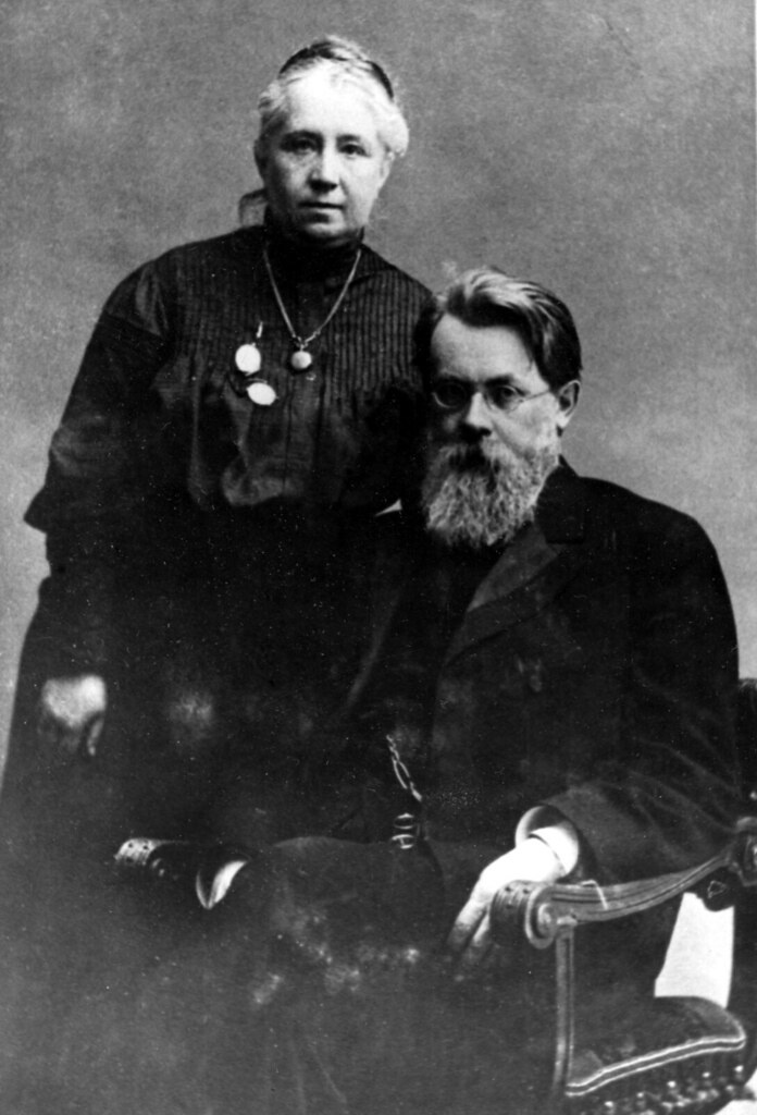 Наталия Егоровна и Владимир Иванович Вернадские, 1911 год. Выставка «Академик Владимир Вернадский» с этой фотографией.