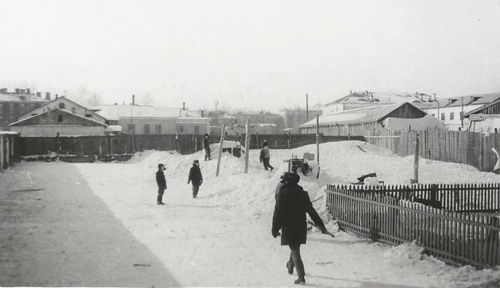 Детство в 1960-е годы, январь 1964, г. Пушкин