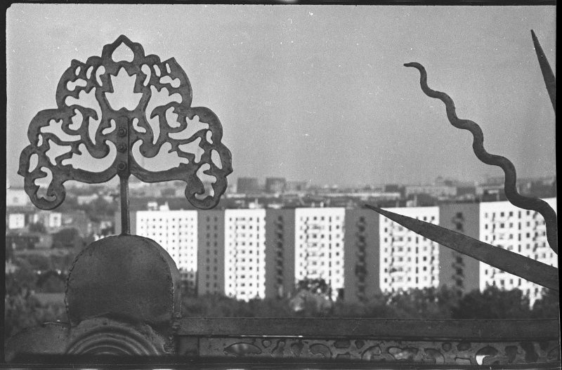 Фото "Вид с крыши храма Воскресения Христова", 1960 - 1968, г. Москва ...