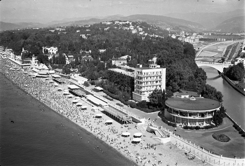 Фото "Санаторий «Лазурный берег»", 1957 - 1958, Краснодарский край, г ...