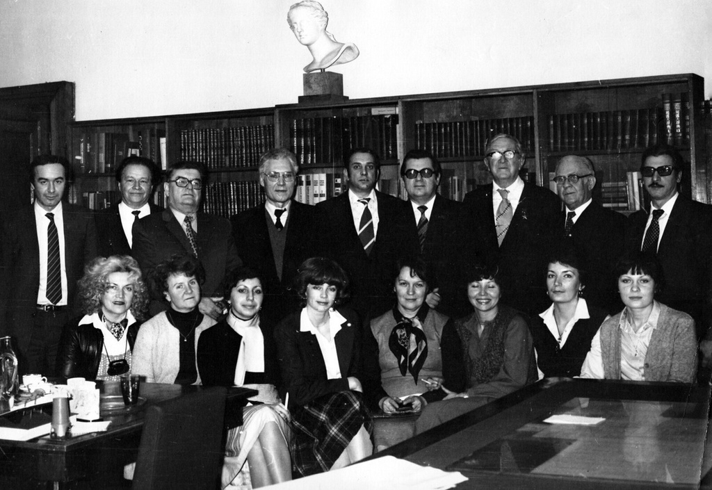 Фото "Геолредакция Советской энциклопедии", 1984 год, г. Москва ...