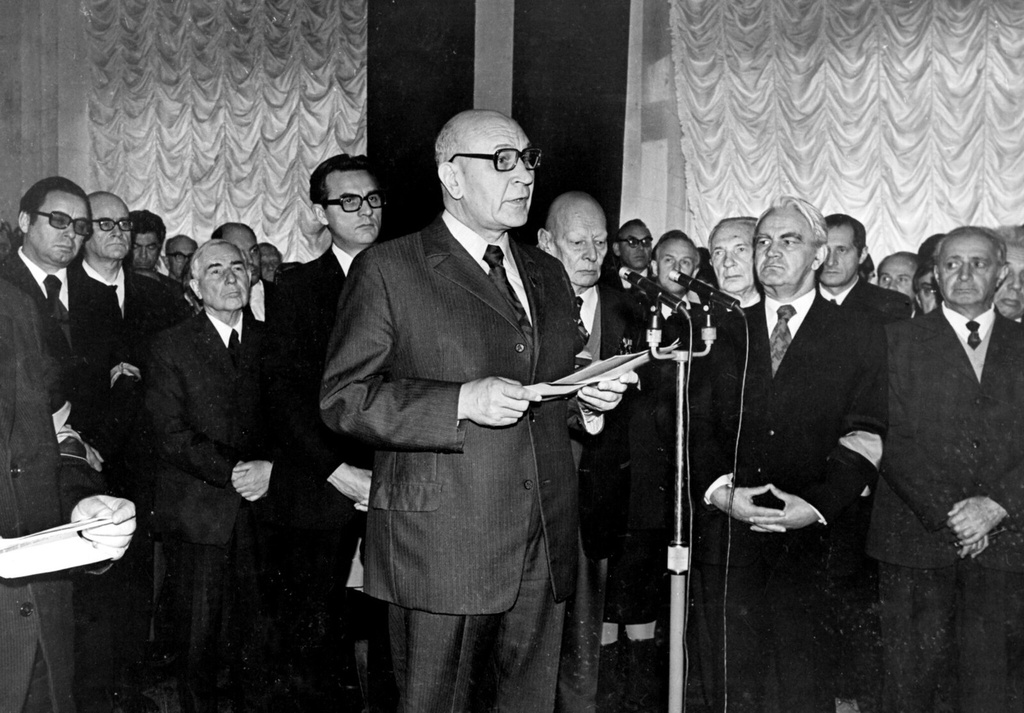 Фото "Академик Александр Васильевич Сидоренко", ноябрь 1975, г. Москва ...