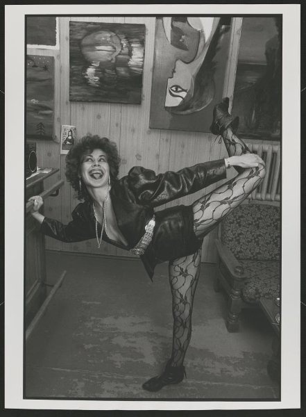«Алле!», 1989 год. Выставка «Неформальные таланты» с этой фотографией.