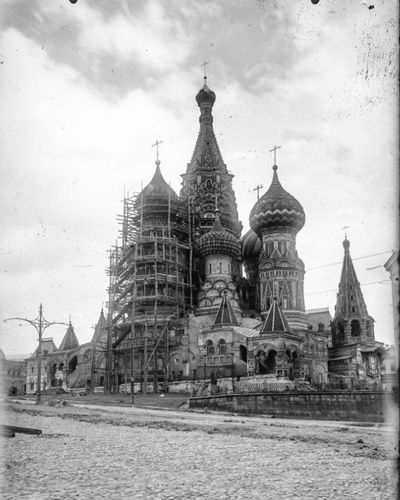 Реставрация собора Покрова Пресвятой Богородицы (храм Василия Блаженного), 1918 - 1923, г. Москва