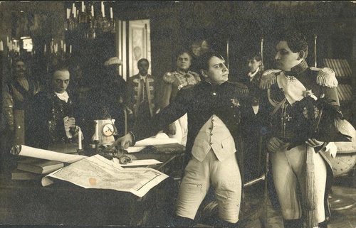 Владимир Гардин в роли Наполеона, 1915 год, г. Москва