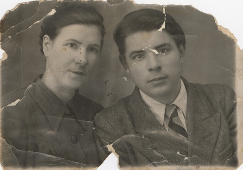 Двойной портрет, 22 февраля 1948, Саратовская обл., г. Вольск