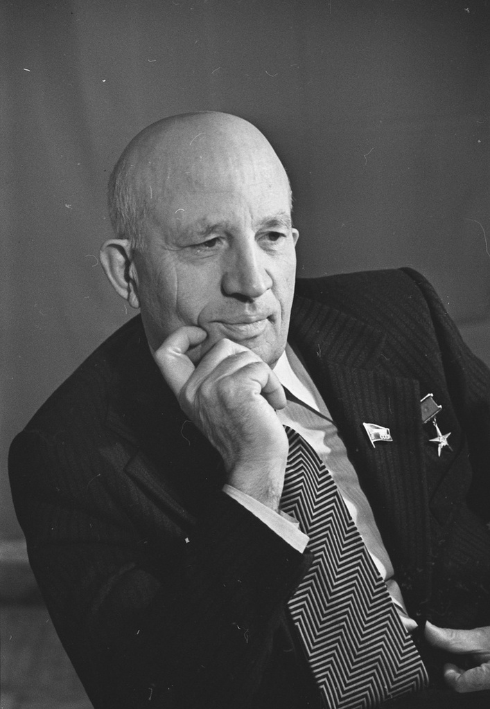 Фото "Писатель Григол Абашидзе", 6 декабря 1978 - История России в ...