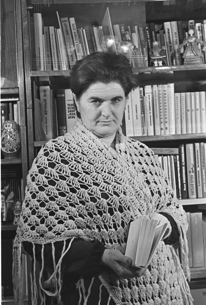 Фото \"Писательница Нелли Тарба\", 25 февраля 1982 - История России в ...