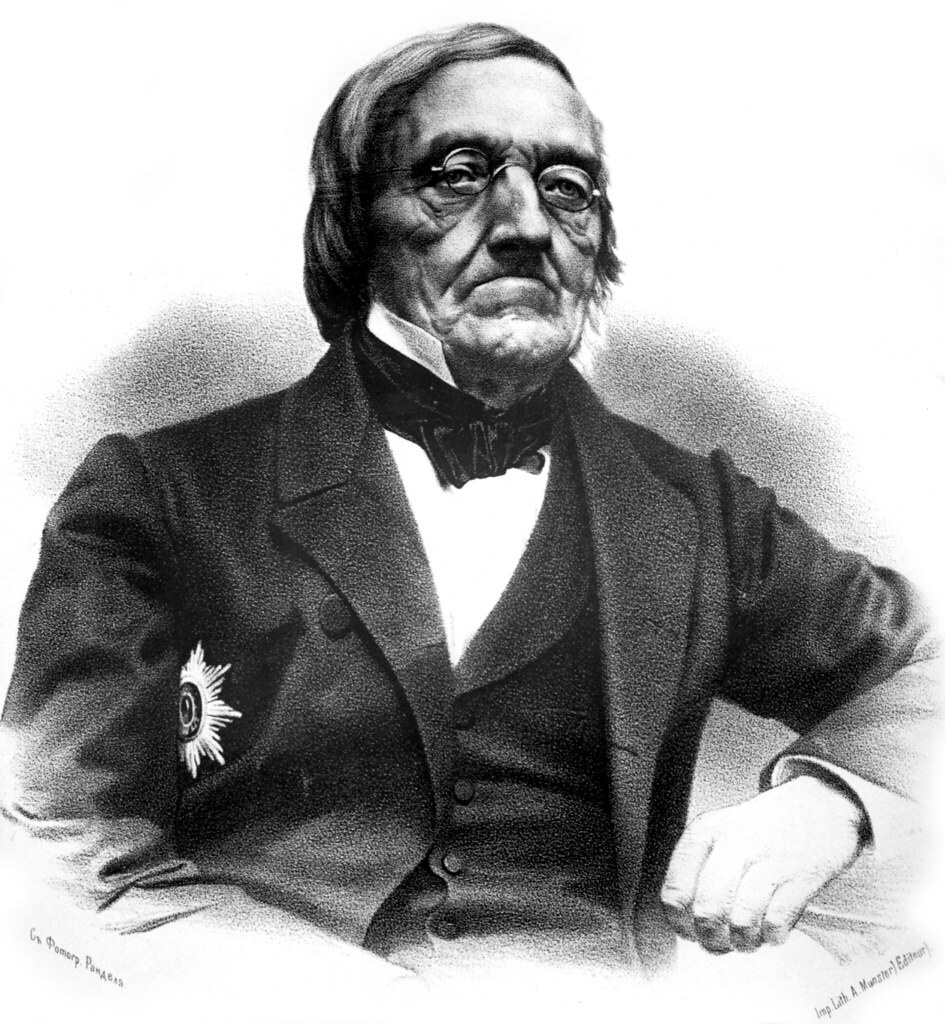 Естествоиспытатель Карл Максимович Бэр, 1869 год, г. Мюнстер