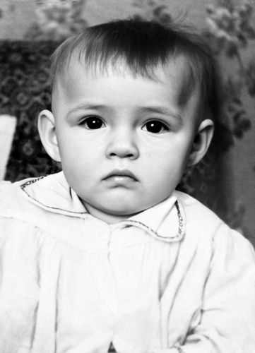 Людмила, почти один год, 21 декабря 1966, Кемеровская обл., г. Юрга