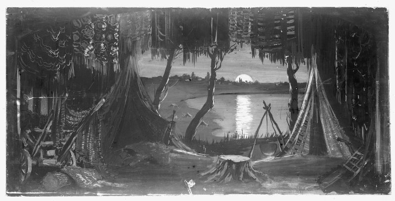 Фото "Московский государственный цыганский театр «Ромэн». Эскиз ...