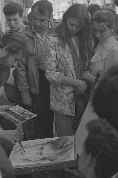 Арбат, 1987 год, г. Москва