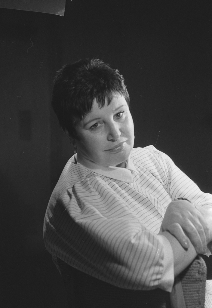 Фото "Писательница Ида Сухарь", 17 июля 1992 - История России в фотографиях