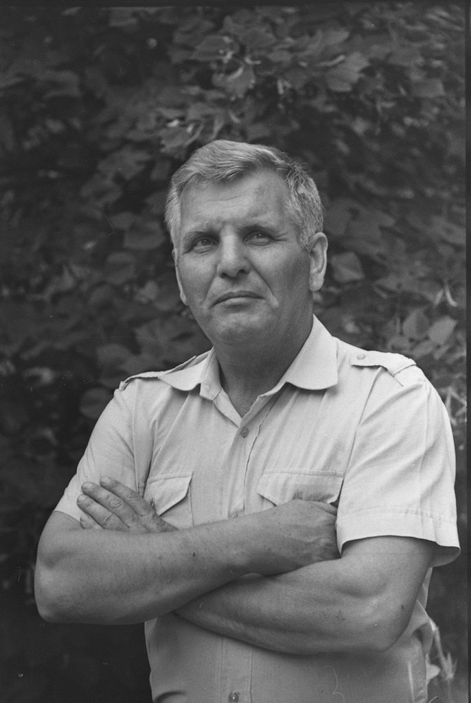 Фото "Писатель Юрий Пшонкин", 5 июля 1991 - История России в фотографиях