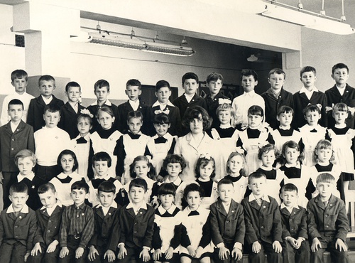 2 класс «В» школы № 301, 20 октября 1970, г. Москва