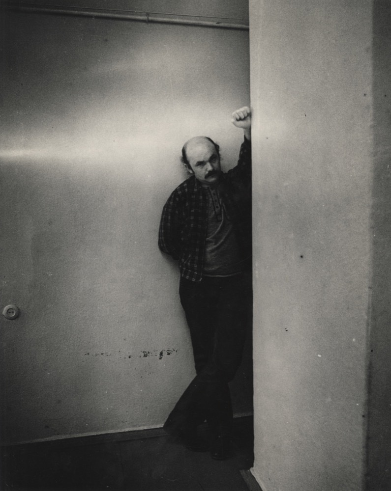 Портрет Александра Слюсарева, 1974 год. Видеолекция «Александр Слюсарев. Метафизика света» с этой фотографией.