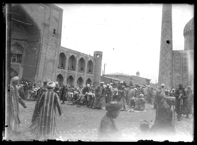 На площади Регистан, 1926 - 1935, Узбекская ССР, г. Самарканд