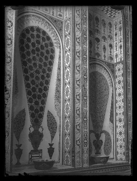 Интерьер загородной резиденции Бухарского эмира Ситораи Мохи-хоса, 1926 - 1935, Узбекская ССР, г. Бухара