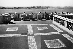 Северный речной вокзал, 1937 - 1938, Московская обл., пос. Химки. Выставка «Сезон террас» с этой фотографией.